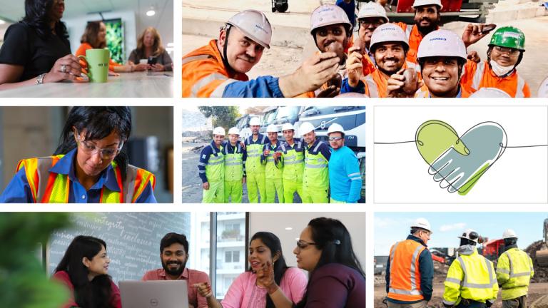Enviri Belonging team members collage