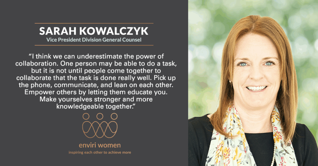 Enviri Women: Sarah Kowalczyk